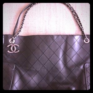 Large Vintage Chanel Tote